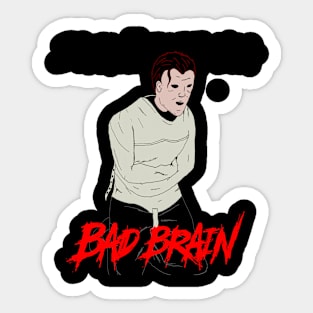 Bad Brain (color) Sticker